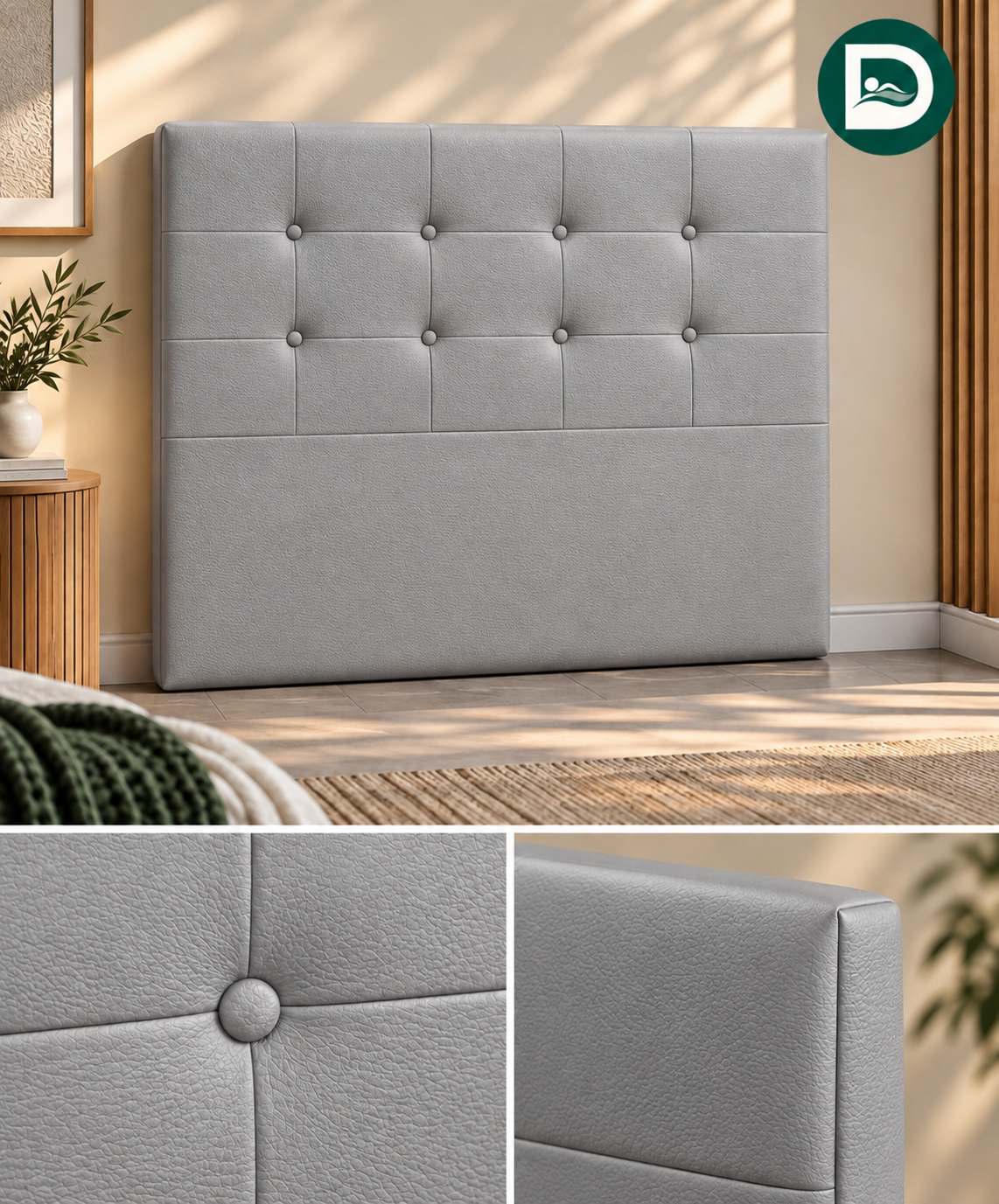 Cabecero Tapizado Para Cama