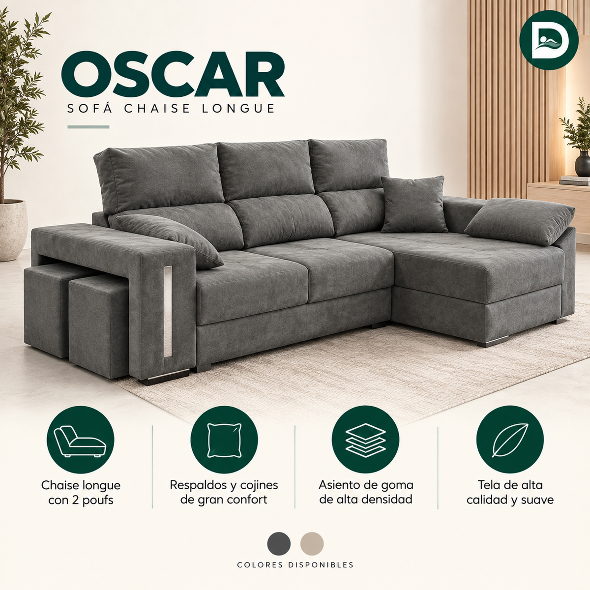 Sofá Oscar