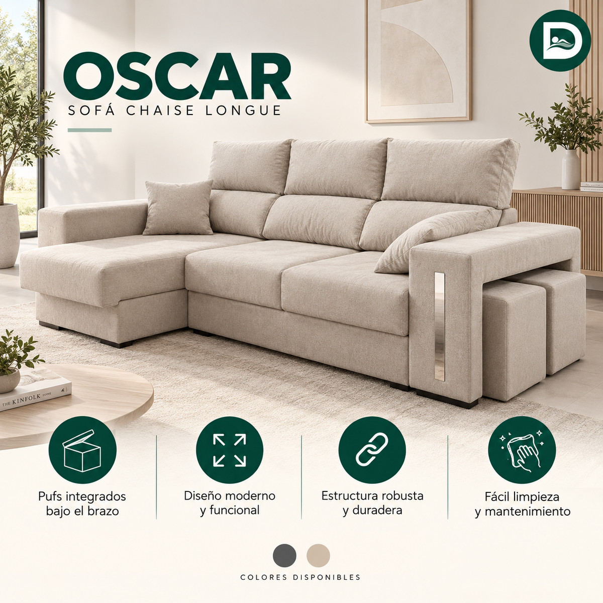 Sofá Oscar