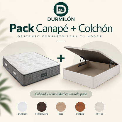 PACK CANAPÉ + COLCHÓN